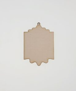 Plăcuță decorativă cu agățător - 8,5x6 cm