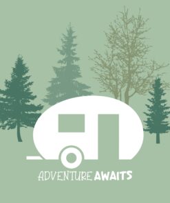 Șervețel - Adventure Camp - 33x33 cm