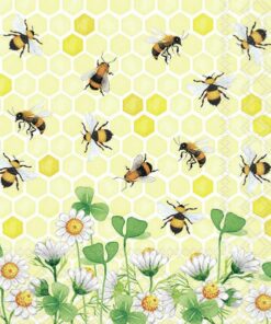 Șervețel - Bees Joy - 33x33 cm