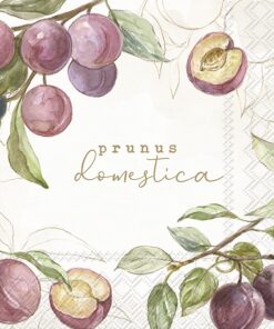 Șervețel - Country Plums - 25x25 cm