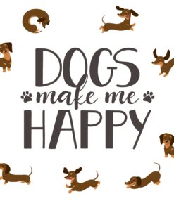 Șervețel - Dog Happy - 33x33 cm