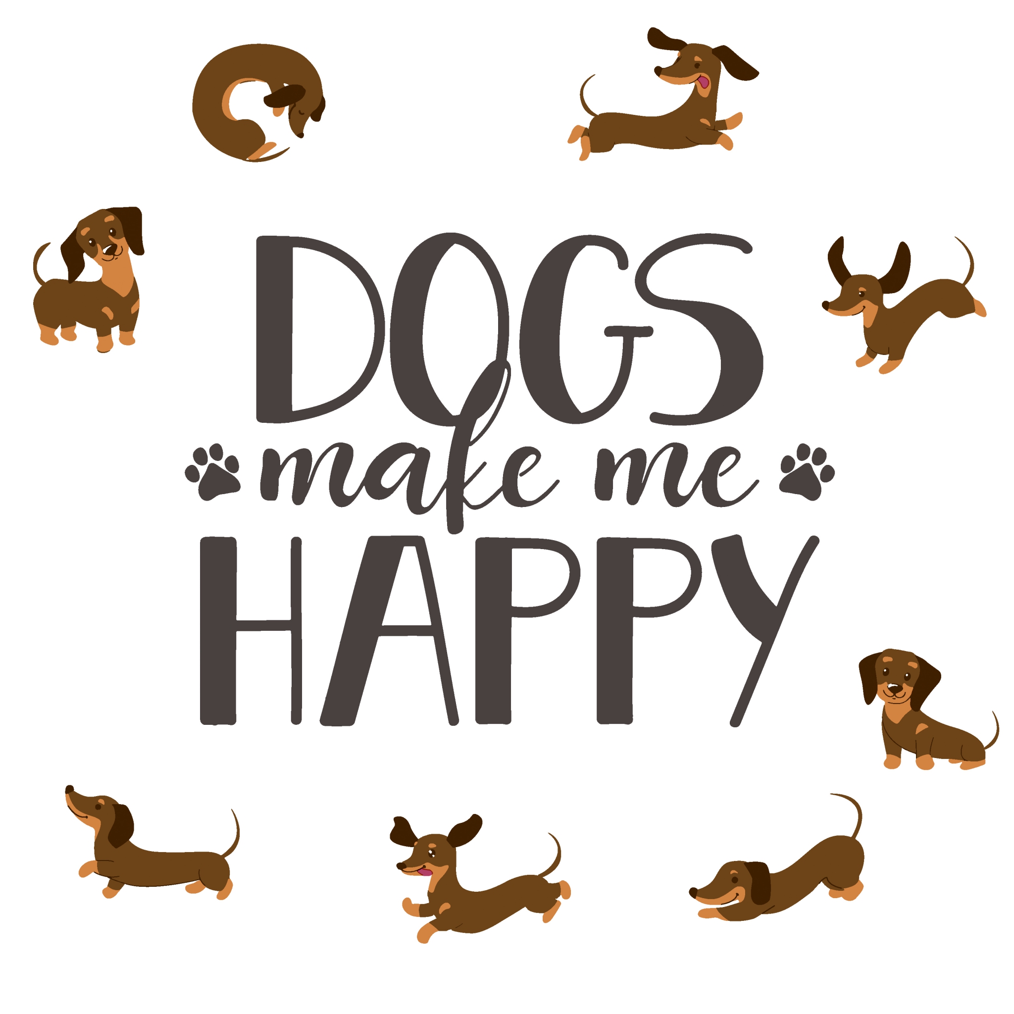 Șervețel - Dog Happy - 33x33 cm 1 Șervețel - Dog Happy - 33x33 cm