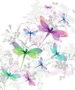 Șervețel - Dragonfly Groove - 33x33 cm