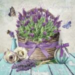 Șervețel - Fleur de Lavande - 33x33 cm