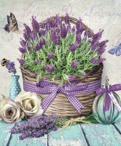 Șervețel - Fleur de Lavande - 33x33 cm