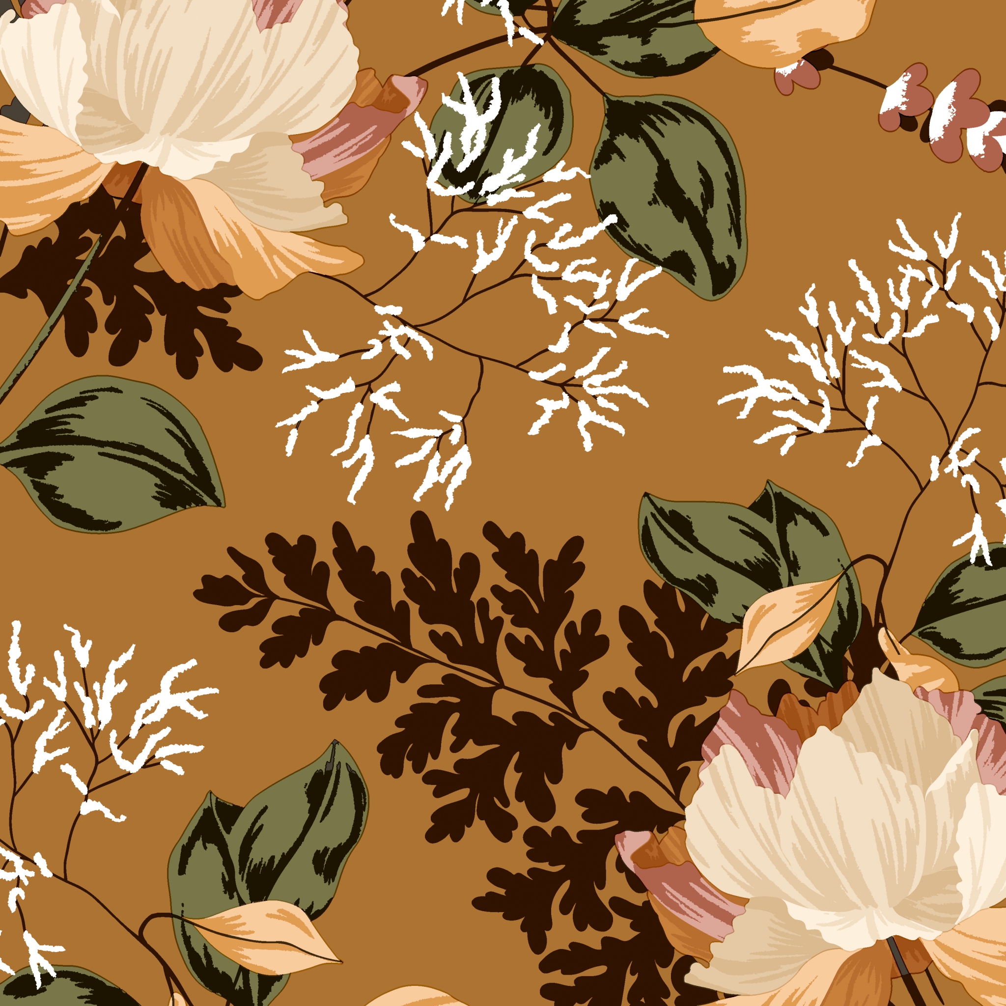 Șervețel - Heritage Florals - 33x33 cm 1 Șervețel - Heritage Florals - 33x33 cm