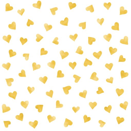 Șervețel - My Heart gold - 33x33 cm 1