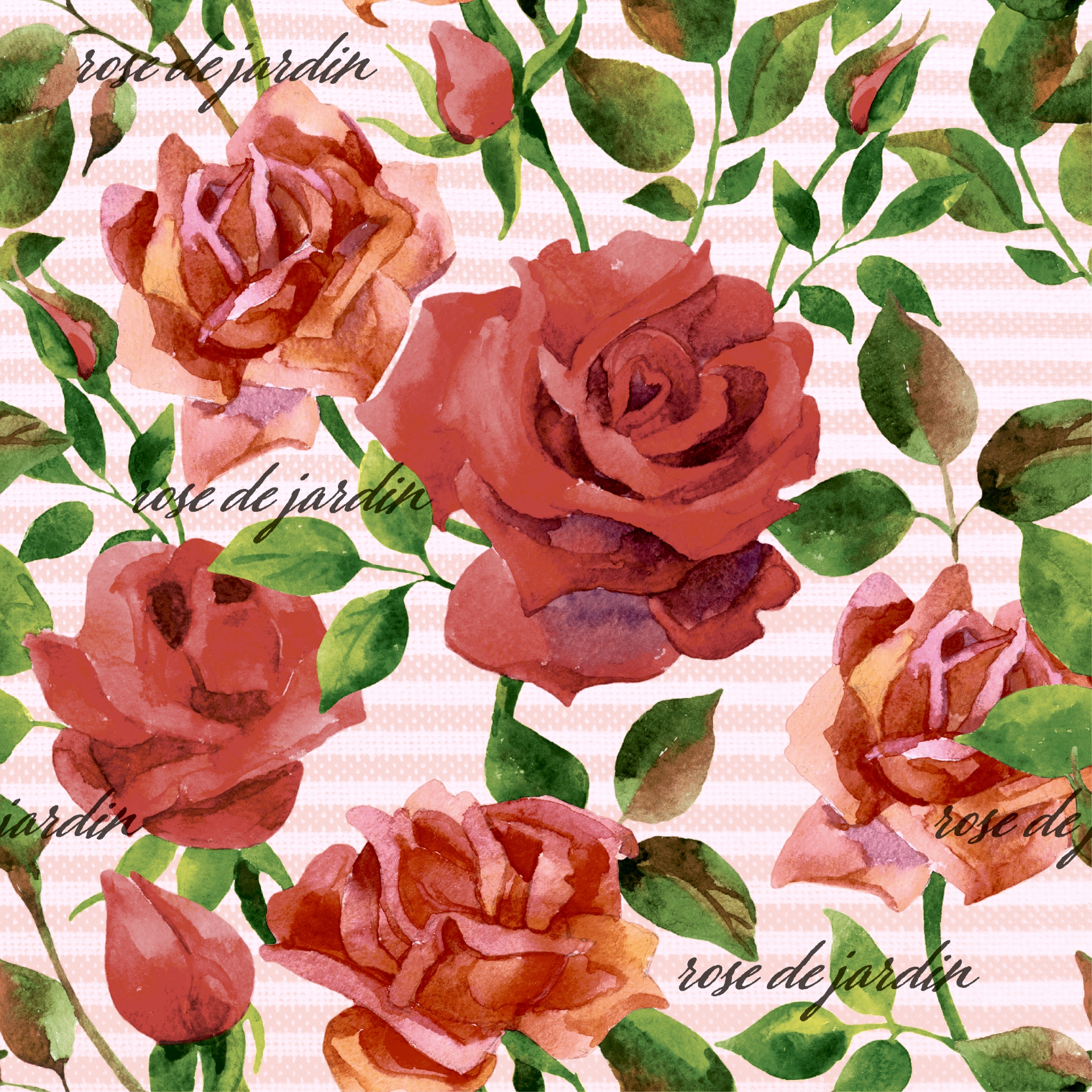 Șervețel - Rose Wood - 33x33 cm 1 Șervețel - Rose Wood - 33x33 cm