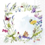Șervețel - Spring Wreath - 25x25 cm