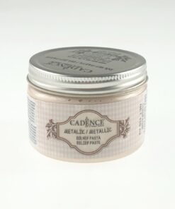 Pastă relief metalică – Champagne - 150 ml – Cadence