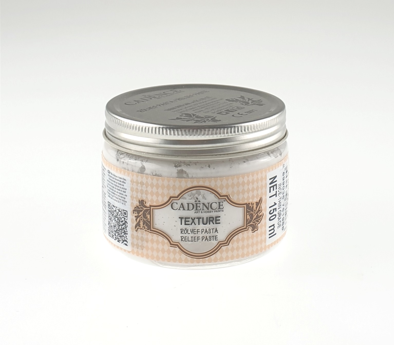 Pastă relief texturată fină - 150 ml - Cadence 1 Pastă relief texturată fină - 150 ml - Cadence