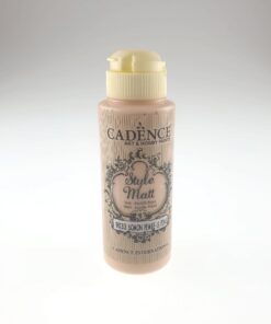 Vopsea acrilică mată - Salmon Pink – CADENCE – 120 ml