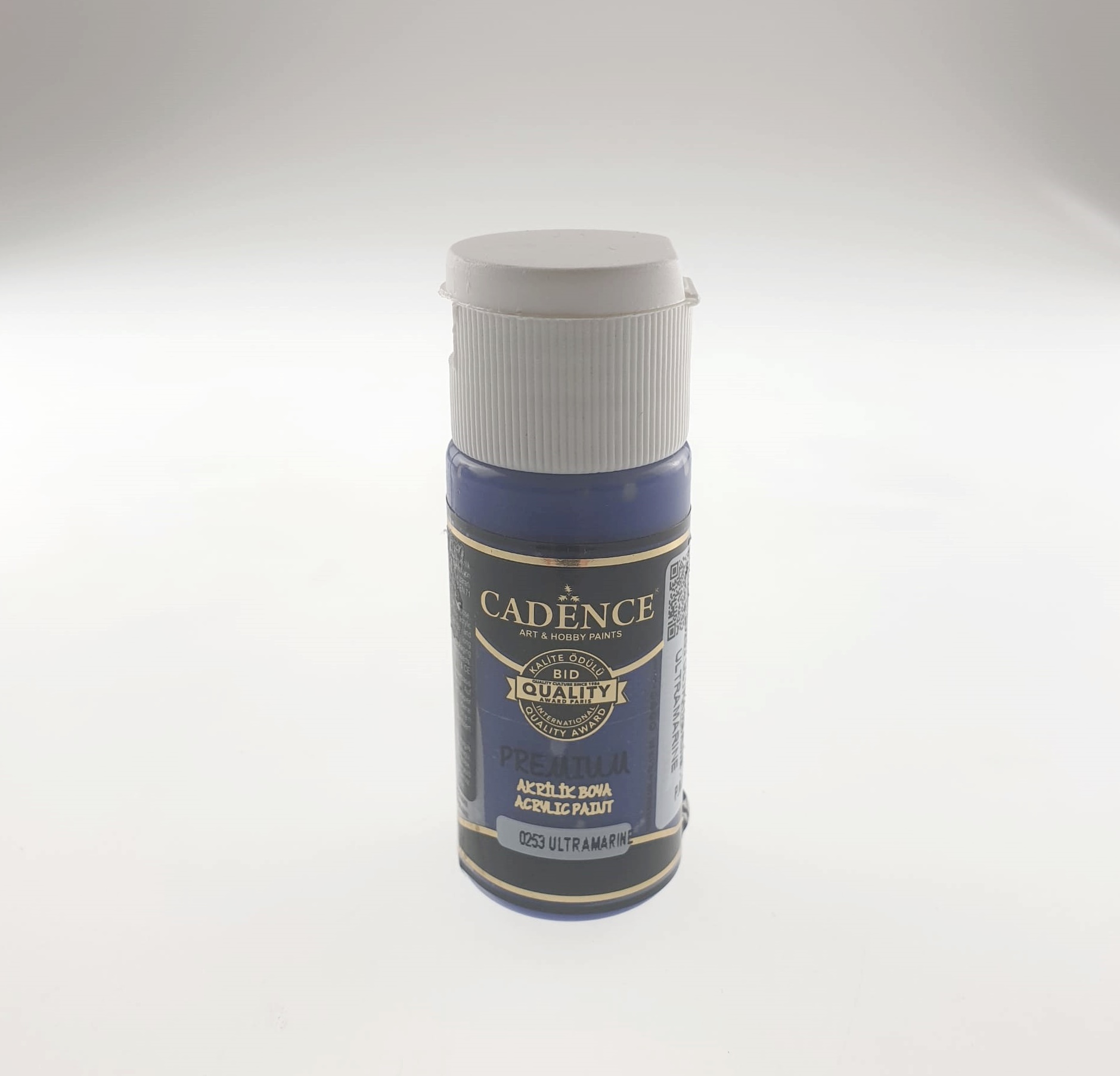 Vopsea acrilică – Ultra Marine Blue – CADENCE – 25 ml 2 Vopsea acrilică – Ultra Marine Blue – CADENCE – 25 ml - imagine 2