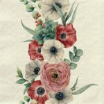 Șervețel - Blooming - 33x33 cm