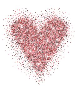 Șervețel - Glitter Love - 33x33 cm