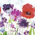 Șervețel - Meadow of Flowers - 33x33 cm
