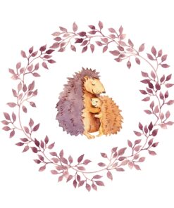 Șervețel - Mother Hedgehog - 33x33 cm
