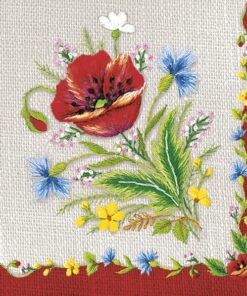 Șervețel - Mountain Embroidery Folk - 33x33 cm