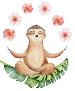 Șervețel - Mr Sloth - 33x33 cm
