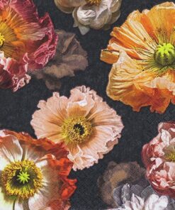 Șervețel - Papaver - 33x33 cm