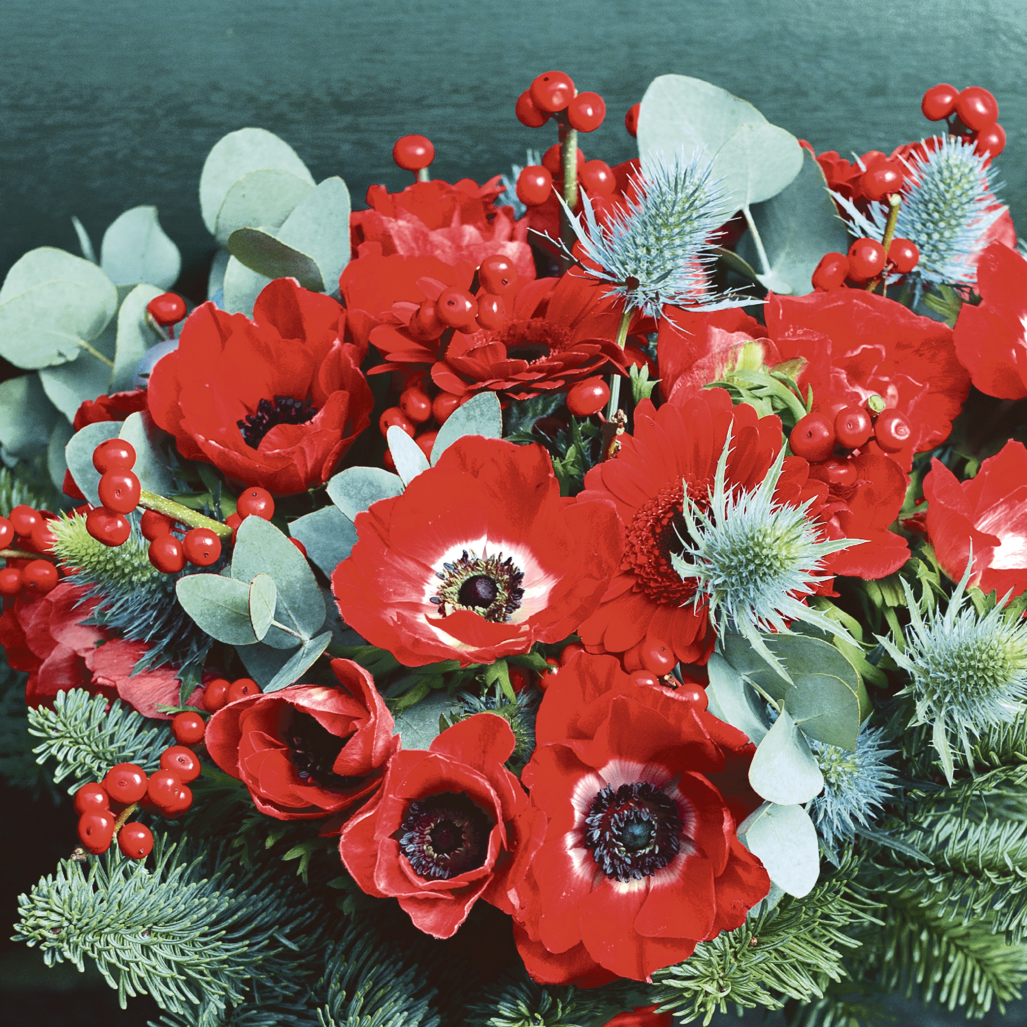 Șervețel - Poppy Anemone - 33x33 cm 1 Șervețel - Poppy Anemone - 33x33 cm