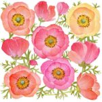Șervețel - Poppy Paradise - 25x25 cm