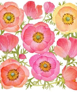 Șervețel - Poppy Paradise - 25x25 cm