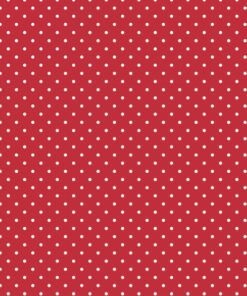 Șervețel - White Dots on Red - 33x33 cm