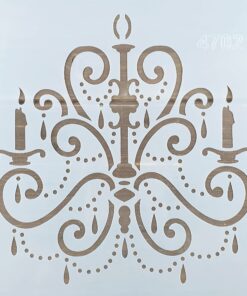Șablon - Candelabru 2 - 30×30 cm