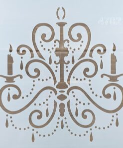 Șablon - Candelabru 2 - 50×50 cm