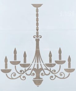 Șablon - Candelabru - 30×30 cm