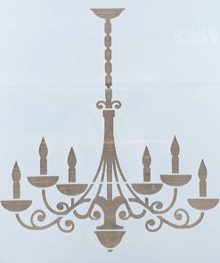Șablon - Candelabru - 50×50 cm