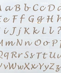 Șablon – Letters – 20×20 cm