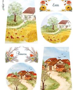 Hârtie de orez – Primavera – A5