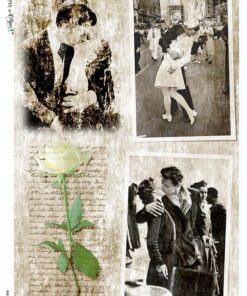 Hârtie de orez – Vintage Love Photos – A4