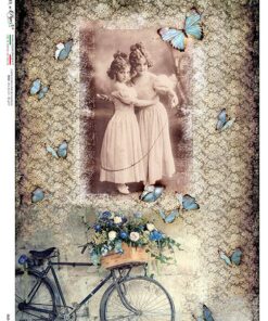 Hârtie de orez – Vintage Scenes – A4