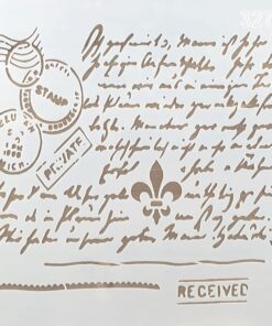 Șablon - Letter - 20x20 cm