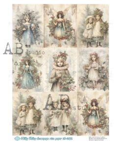 Hârtie de orez - Christmas Faires 2 - A4