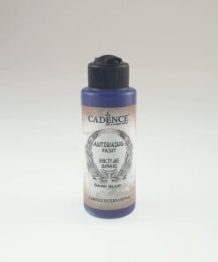 Vopsea acrilică de antichizare - Dark Blue - Cadence - 120 ml