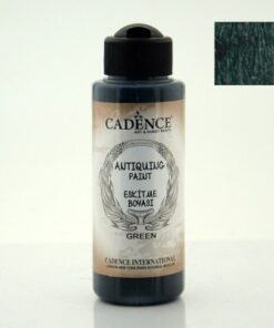 Vopsea acrilică de antichizare - Green - Cadence - 120 ml