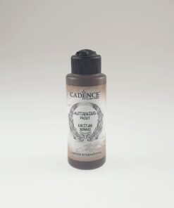 Vopsea acrilică de antichizare - Red Brown - Cadence - 120 ml
