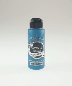 Vopsea acrilică hybrid metallic – Turquoise – CADENCE – 120 ml