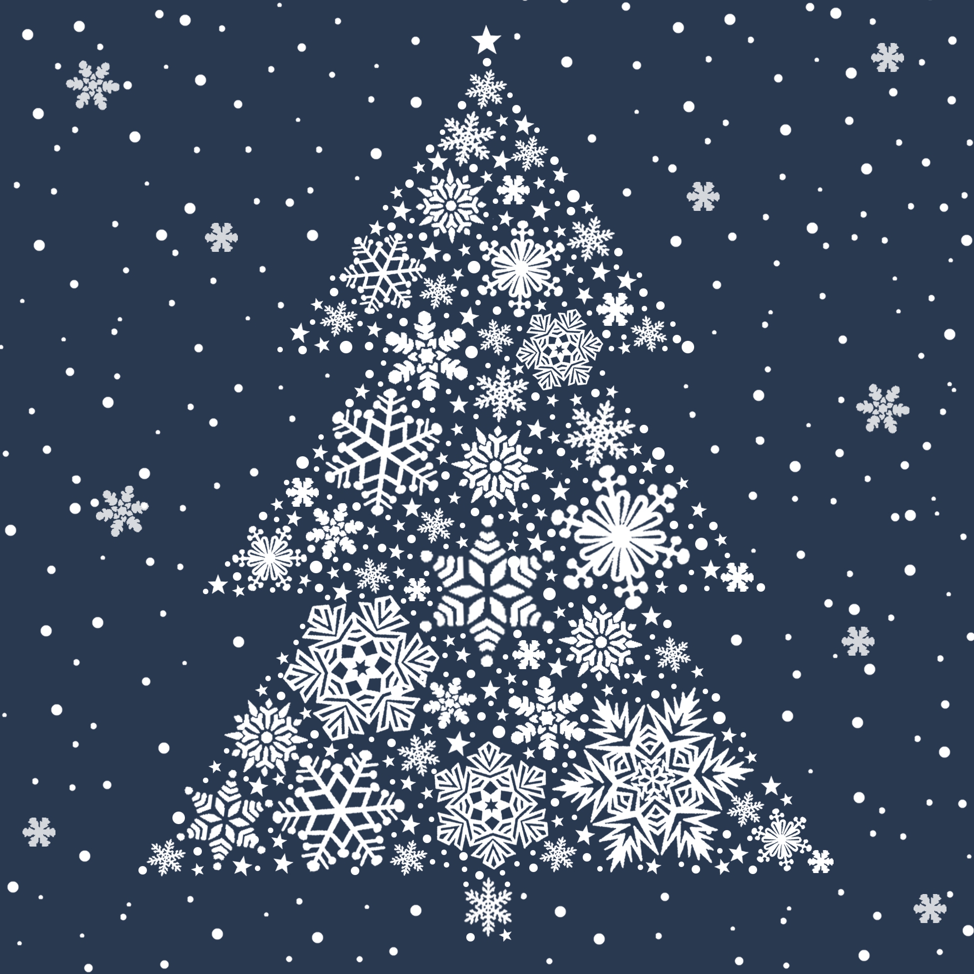 Șervețel - Big Christmas Tree - 33x33 cm 1 Șervețel - Big Christmas Tree - 33x33 cm
