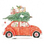 Șervețel - Christmas Delivery - 33x33 cm