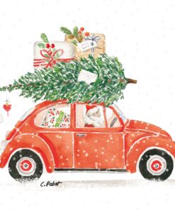 Șervețel - Christmas Delivery - 33x33 cm