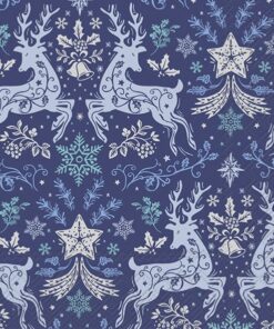 Șervețel - Christmas Ornaments blue - 33x33 cm