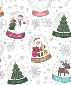 Șervețel - Christmas Snow Globes - 33x33 cm