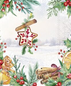 Șervețel - Christmas Window - 33x33 cm