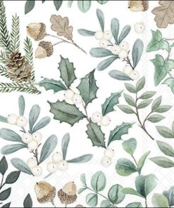 Șervețel - Collection of Leaves - 33x33 cm
