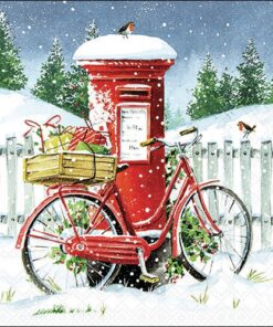 Șervețel - Delivery Bike - 33x33 cm